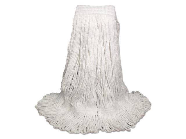 Mop Head, Pro Loop Web/Tailband, Premium Saddleback Head, Ryn, 24-oz., WH, 12/CT BWK524R