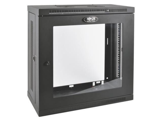 Tripp Lite 12U Wall-Mount Rack Enclosure Server Cabinet with Clear Acrylic Window, Low-Profile Patch-Depth (SRW12U13G)