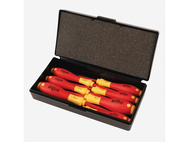 Photos - Drill / Screwdriver Wiha 32188 7 Piece Insulated Slotted and Phillips Small Screwdrivers Set 