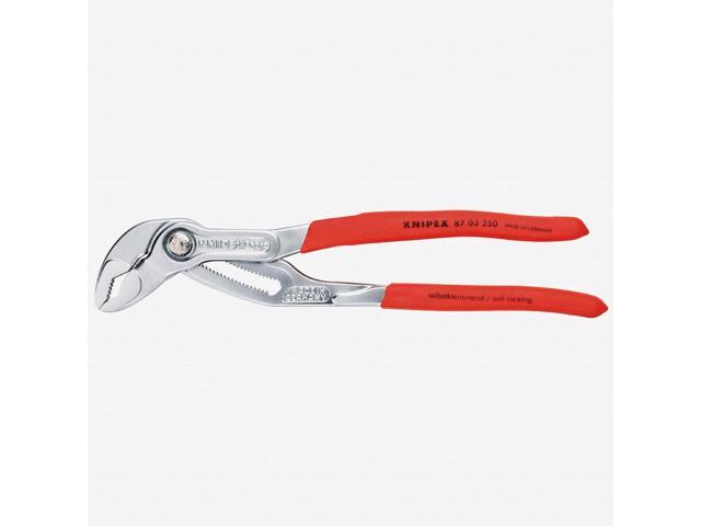 Knipex 87-03-125 5' Cobra Pliers - Chrome w/ Plastic Grip