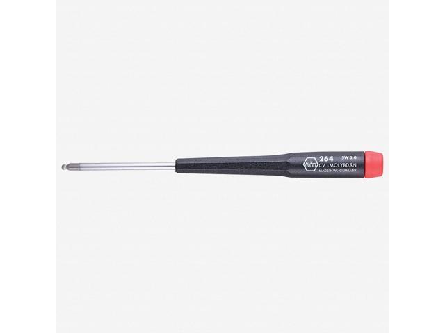 WIHA 26419 Precision Hex Screwdriver 5/64 in Round