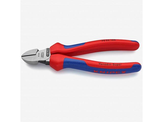 KNIPEX 70 02 160 6 1/4 in 70 Diagonal Cutting Plier Standard Cut Narrow Nose