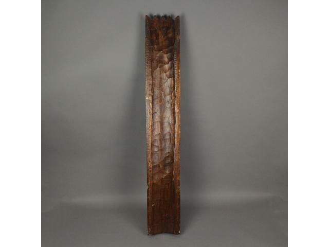 Set of 3 40-Inch Tall Hand-Carved Tiki Mask Wall Sculptures - Polynesian-Style Tropical Beach Home Hanging Art with Exquisite Indonesian Artisan...