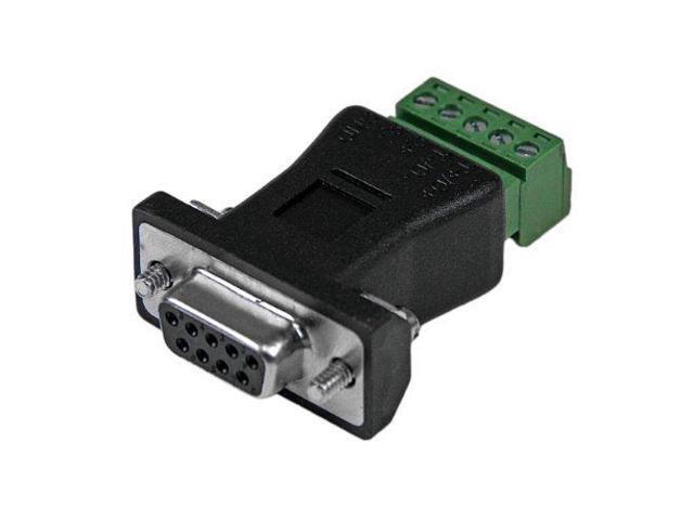 StarTech.com DB92422 RS422 RS485 Serial DB9 to Terminal Block Adapter