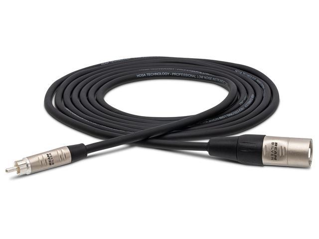10 Ft Single Professional XLR (M) to RCA (M) RCA to XLR Cable