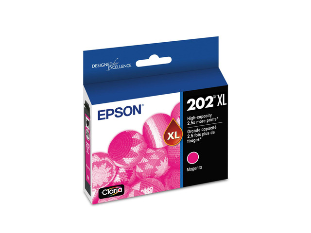 T202XL320 Claria High-capacity Ink Cartridge - Magenta Works With WorkForce WF-2860 and Expression XP-5100 Inkjet Printers