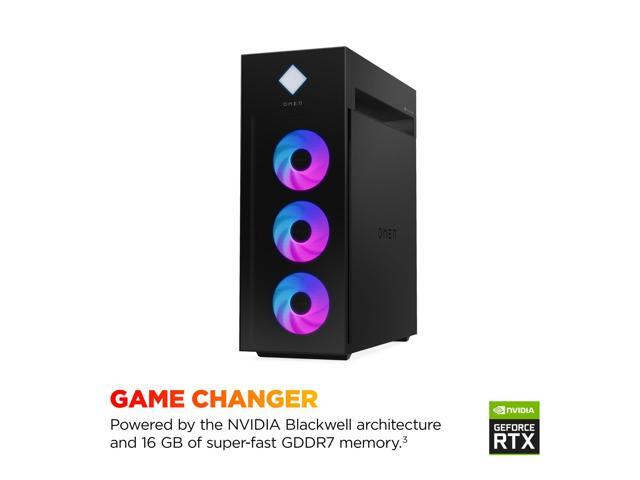 HP - OMEN 45L Gaming Desktop GT22-3060 - Intel Core Ultra 7 265K - 32GB Memory - 1024GB SSD - Black - image 9