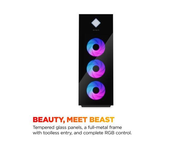 HP - OMEN 45L Gaming Desktop GT22-3060 - Intel Core Ultra 7 265K - 32GB Memory - 1024GB SSD - Black - image 11