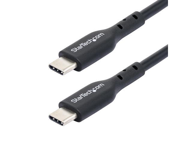 StarTech. com 3m USB-C Charging Cable, USB C Cable, 60W 3A PD - USB-C cable - 24 pin USB-C to 24 pin USB-C - 10 ft - USB2CC3MBKE