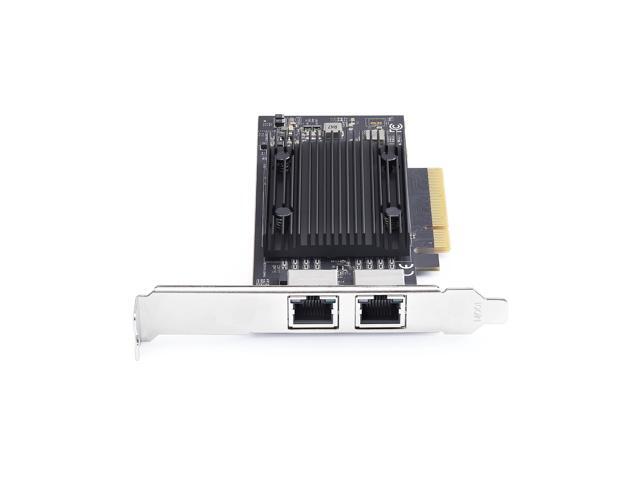 StarTech 2-Port PCIe 10Gb Ethernet Network Card - Dual RJ45 10GBase-T/Gigabit - Broadcom BCM57416 Chipset - Windows & Linux (PR210B-NETWORK-CARD)