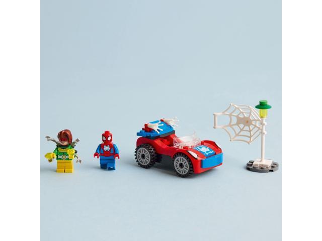 LEGO Marvel Spider-Man's Car and Doc Ock - Kids Pretend Play Set with Glow in The Dark Pieces for Boys & Girls, Ages 4+ - Gifts for Birthdays - 10789