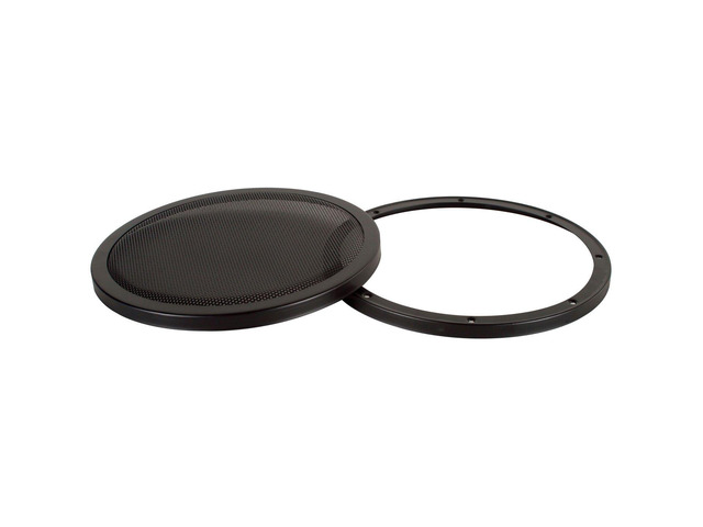 12' 2-Piece Steel Mesh Speaker Grill - Black