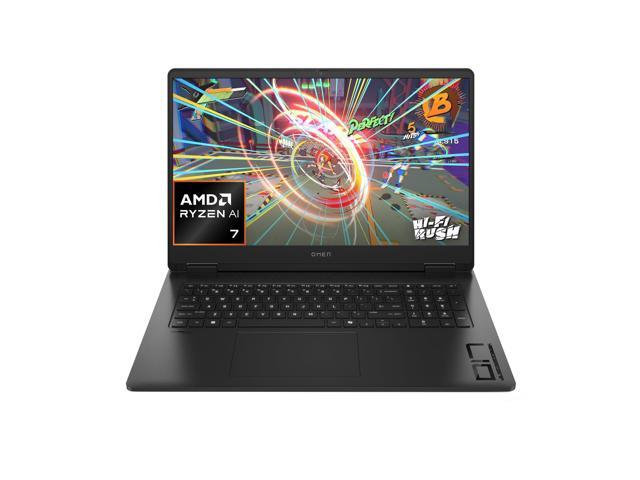 HP - OMEN 17-DB1500NR Gaming Laptop - AMD Ryzen AI 7 350 - 16GB Memory NVIDIA GeForce RTX 5050 - 512GB SSD - Shadow Black - image 11