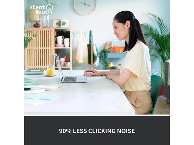 Logitech - Signature M550 Wireless Bluetooth Optical Ambidextrous Mouse with Silent Clicks - Wireless - Off-White - image 9