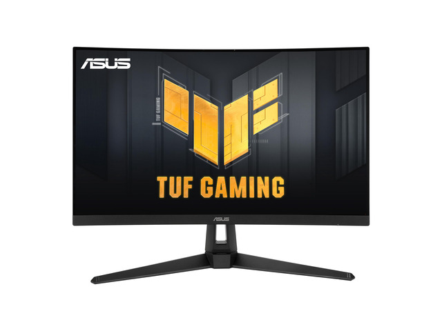 TUF Gaming VG27VH1B 27 Curved Monitor, 1080P Full HD, 165Hz (Supports 144Hz), Extreme Low Motion Blur, Adaptive-sync, FreeSync Premium, 1ms, Eye...