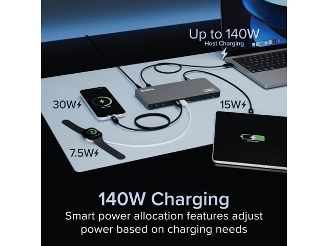 Plugable USB-C 5-Display Docking Station with HDMI 2.1 and 140W charging - image 7