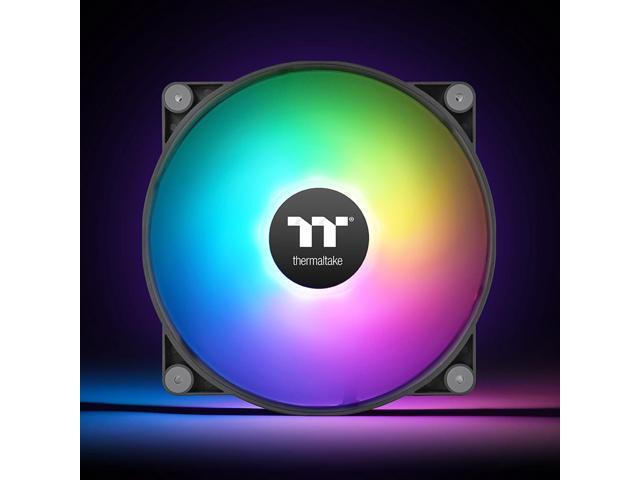 Thermaltake - CT200 ARGB PWM 200mm Computer Case Fan with Hydraulic Bearing (Single Pack) - Black - image 9