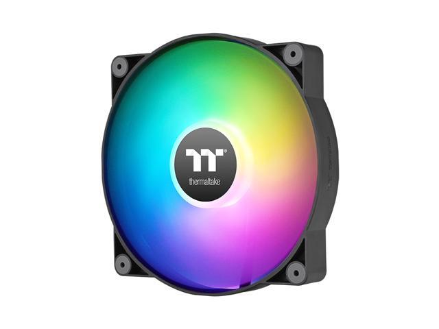 Thermaltake - CT200 ARGB PWM 200mm Computer Case Fan with Hydraulic Bearing (Single Pack) - Black - image 8