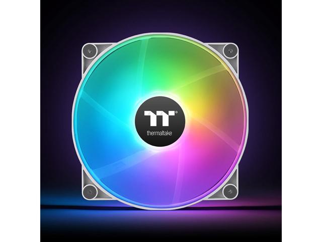 Thermaltake - CT200 ARGB PWM 200mm Computer Case Fan with Hydraulic Bearing (Single Pack) - White - image 9