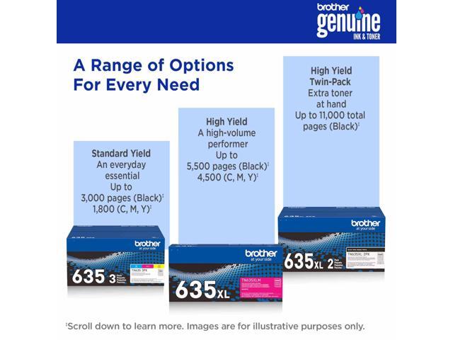 Brother - Genuine TN635XLBK High-Yield Toner Cartridge - Black - image 12