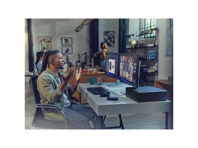 HP - EliteDesk SFF Desktop - Intel Core Ultra 7 - 32GB Memory - 512GB SSD - Jack Black - image 12