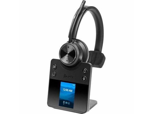 Poly Savi 7410 Office Monaural DECT 1920-1930 MHz Headset - Microsoft Teams Certification - Mono - Wireless - Bluetooth/DECT - 590.6 ft - 20 Hz -...