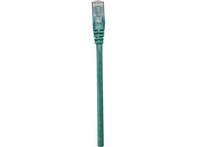 Intellinet Network Cable, Cat6, UTP, RJ45 Male / RJ45 Male, 5.0 m (14 ft.), Green