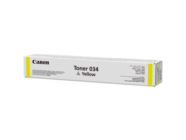 CANON USA 9451B001 CANON CARTRIDGE 034 YELLOW TONER - FOR IMAGECLASS MF820CDN AND MF810CDN - FULL Y