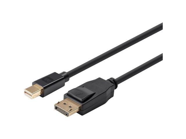 Monoprice Mini DisplayPort 1.2 to DisplayPort Cable - 10 Feet, 4K Capable, Supports 3D Video - Select Series