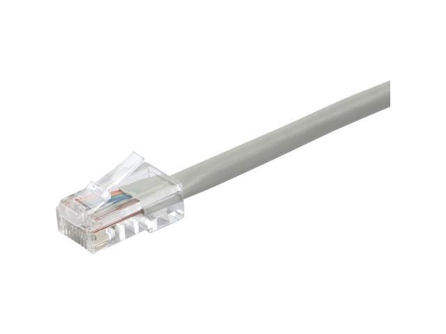Monoprice Cat6 Ethernet Patch Cable - 50 Feet - Gray Network Internet Cord - RJ45, Stranded, 550Mhz, UTP, Pure Bare Copper Wire, 24AWG - Zeroboot...
