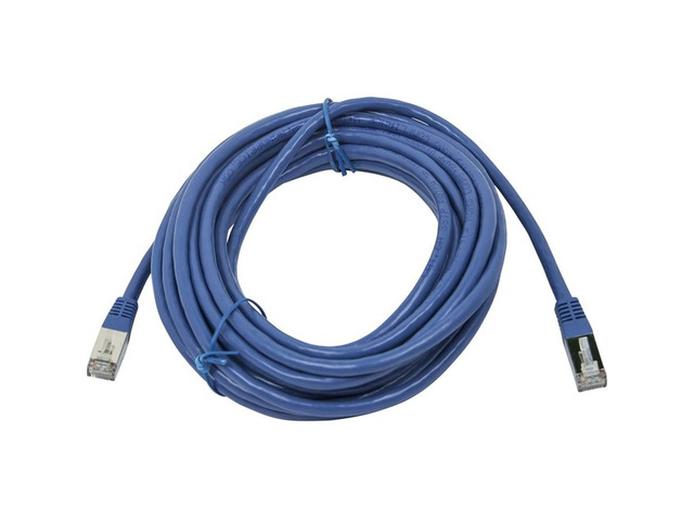 Monoprice Cat6A Ethernet Patch Cable - 25 Feet - Blue Network Internet Cord - Zeroboot, RJ45, Stranded, 550Mhz, STP, Pure Bare Copper Wire, 10G,...