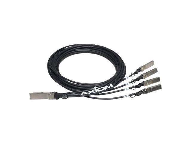 Axiom 470-AAFD-AX 470-Aafd: 40Gbase-Cr4 Qsfp+ To 4 10Gbase-Cu Sfp+ Passive Dac Cable Dell Compati