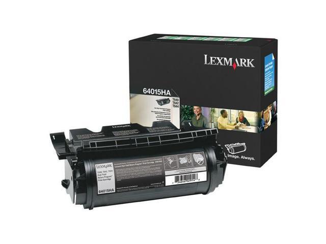 Lexmark International LEX64015HA Print Cartridge- High Yield- 21000 Page Yield- Black