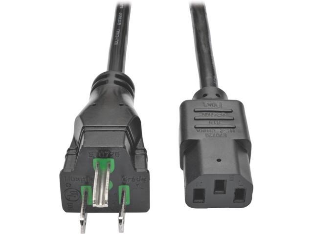 Tripp Lite Model P006-025-HG15 25 ft. Hospital-Grade Computer Power Cord, 15A, 14 AWG (NEMA 5-15P to IEC-320-C13)