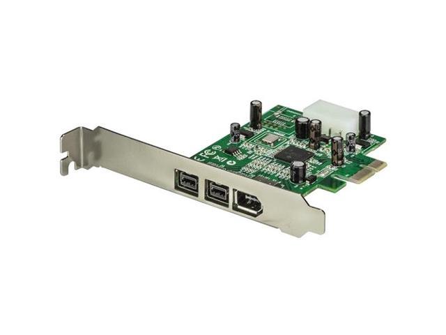 StarTech.com 2 Port FireWire 800 + 1 Port FireWire 400 PCI Express Card Model PEX1394B3