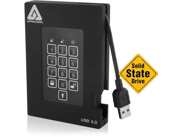 Apricorn Aegis Padlock A25-3PL256-S512F 512 GB External Solid State Drive