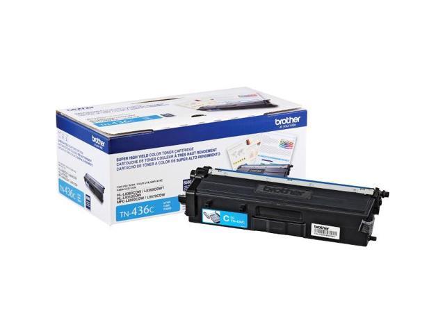 BROTHER INTERNATIONAL CORPORAT TN436C SUPER HIGH YIELD CYAN TONER