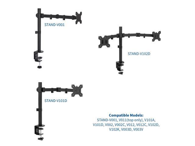 VIVO Steel Standard Size Replacement Monitor Stand Pole 17 for Monitor Mount - image 3