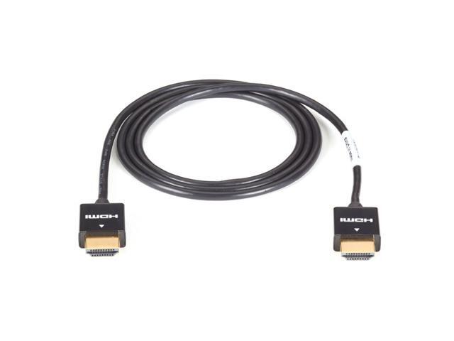 Black Box 3.2ft Slim-Line High-Speed HDMI Cable Black VCSHDMI001M - image 4