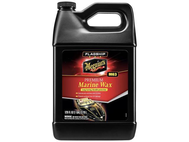 Meguiar's M601 Flagship Premium Marine Wax Boat Maintenance Cleaner, 1 Gallon