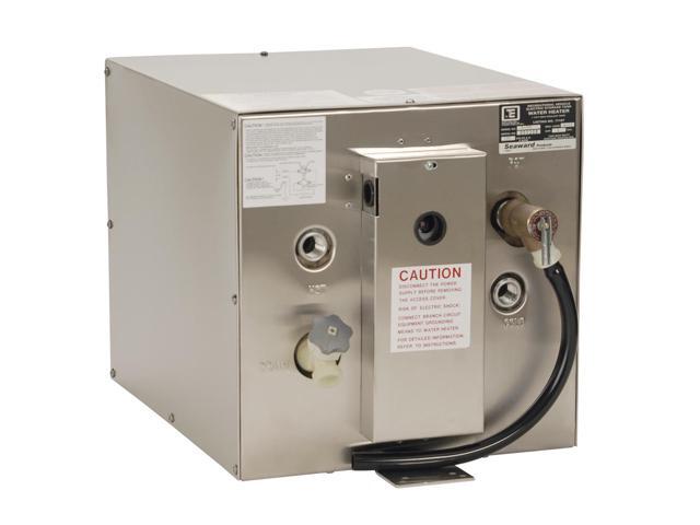 Whale Seaward 6 Gal Water Heater Stainless Steel Exterior Hot Water Heater w/Rear Heat Exchanger Galvanized