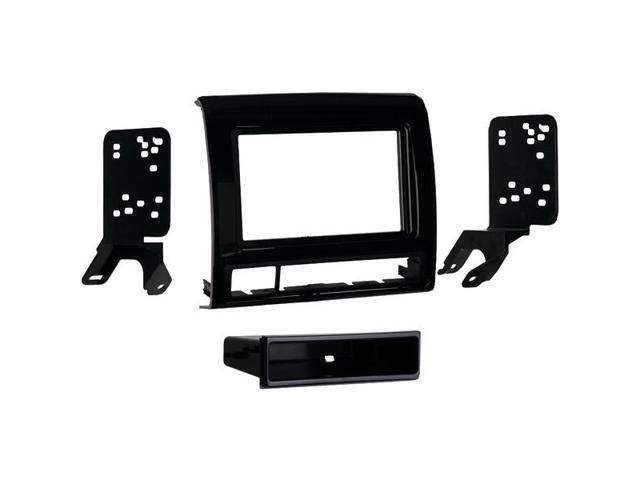 Metra - Dash Kit for Select 2012-2015 Toyota Tacoma DIN - Black - image 3