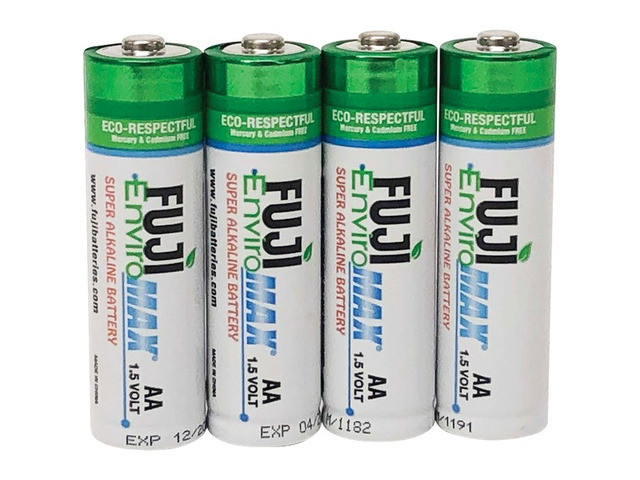 Fuji AA Alkaline Battery (4) FUGP4304 FUJI NOVEL BATTERIES