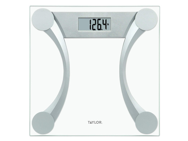 Taylor[r] Precision Products 76024192 Clear Glass Digital Scale