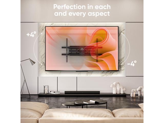 ONKRON Full Motion TV Wall Mount for 42 - 120 Inch TVs up to 220 lbs, Heavy Duty TV Mount with Swivel and Tilt, Extension Arm, max VESA 1000x600,...