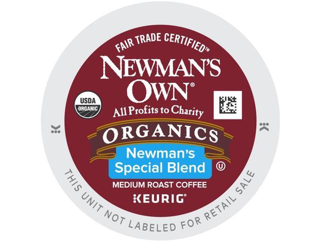 Newman's Own Organic Special Blend Coffee, Keurig Single-Serve K-Cup Pods, Medium Roast Coffee, 24 Count/Box