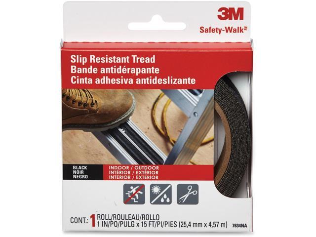 3m 7634NA Black 1 inch X 15 Step Ladder Safety Treads