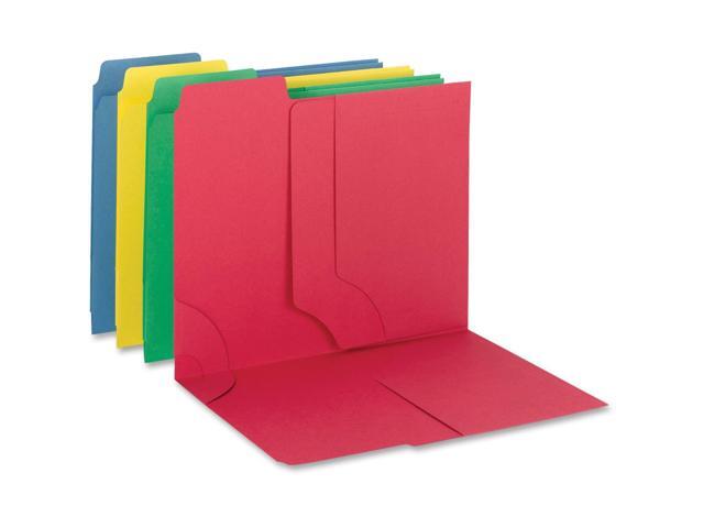 Smead 3-in-1 Color SuperTab Section Folder
