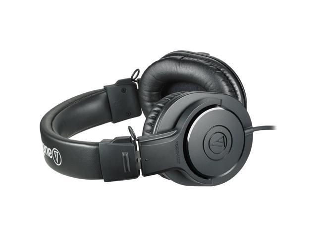 Audio-Technica ATH-M20x Professional Studio Monitor Headphones- Black