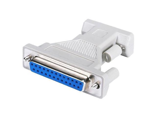 Monoprice DB9F/DB25F, Adaptor, Molded